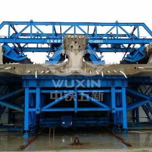 中鐵二十三局上海軌道交通17號線變截面連續U型節段梁