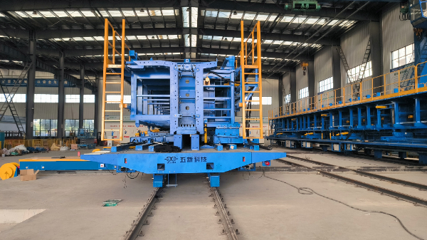 五新智能生產(chǎn)線革新升級，開啟帶模移動蒸養(yǎng)新篇章！