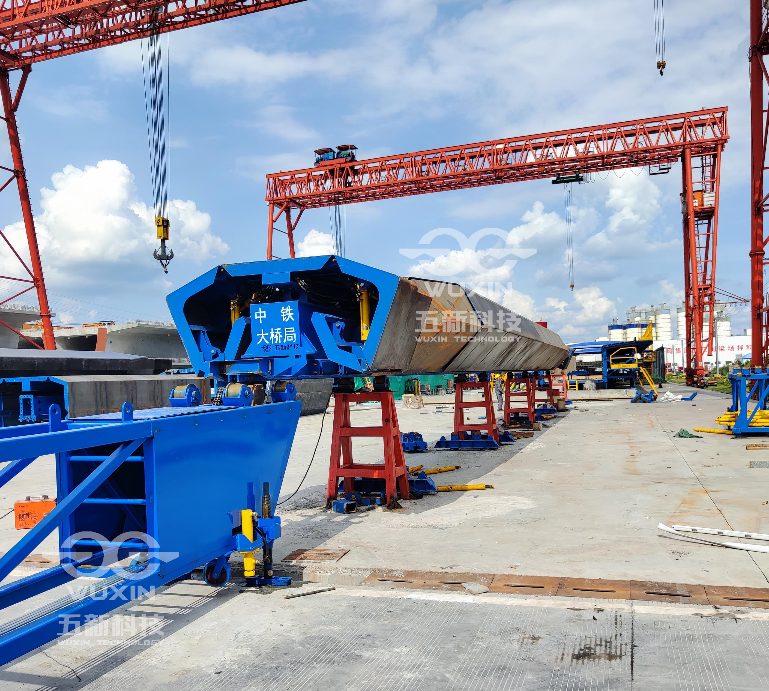 中鐵大橋局-成達萬鐵路-雁江制梁場