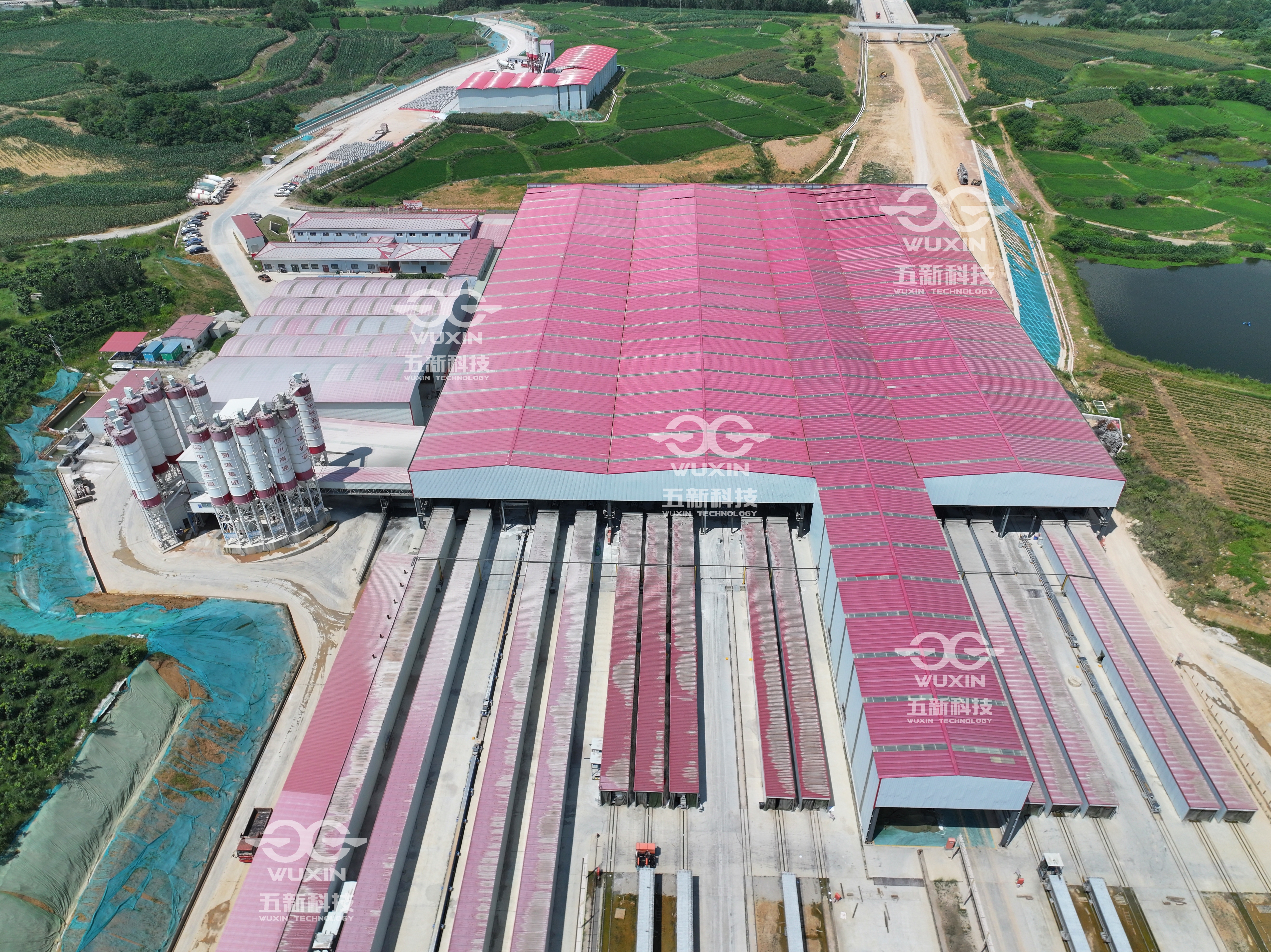 中鐵五局-廣綿高速（混凝土水平皮帶輸送系統）